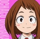 Personagem Uraraka